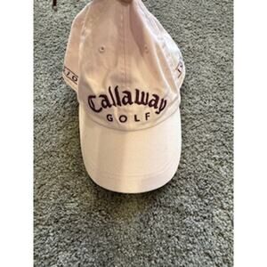 Callaway Pink Golf Hat Adjustable Fusion Performance Cap